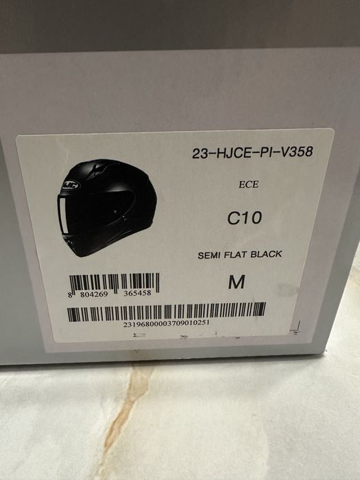 HJC C10 M каска - черен мат