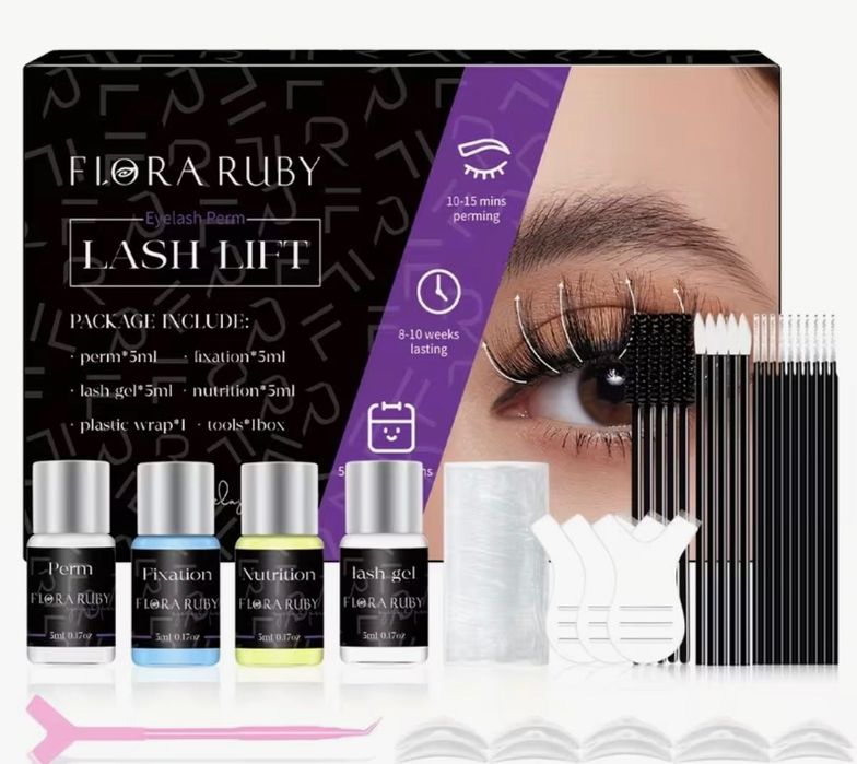 Комплект за ламиниране на мигли и вежди