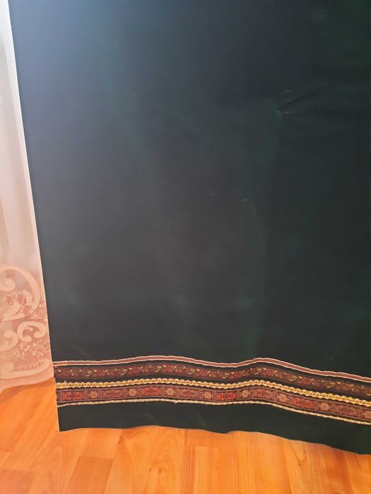 Draperii si husa de pat din catifea