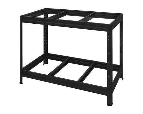 Raft metalic Kovona Heavy Rack l120 x h87 x l60cm gri închis