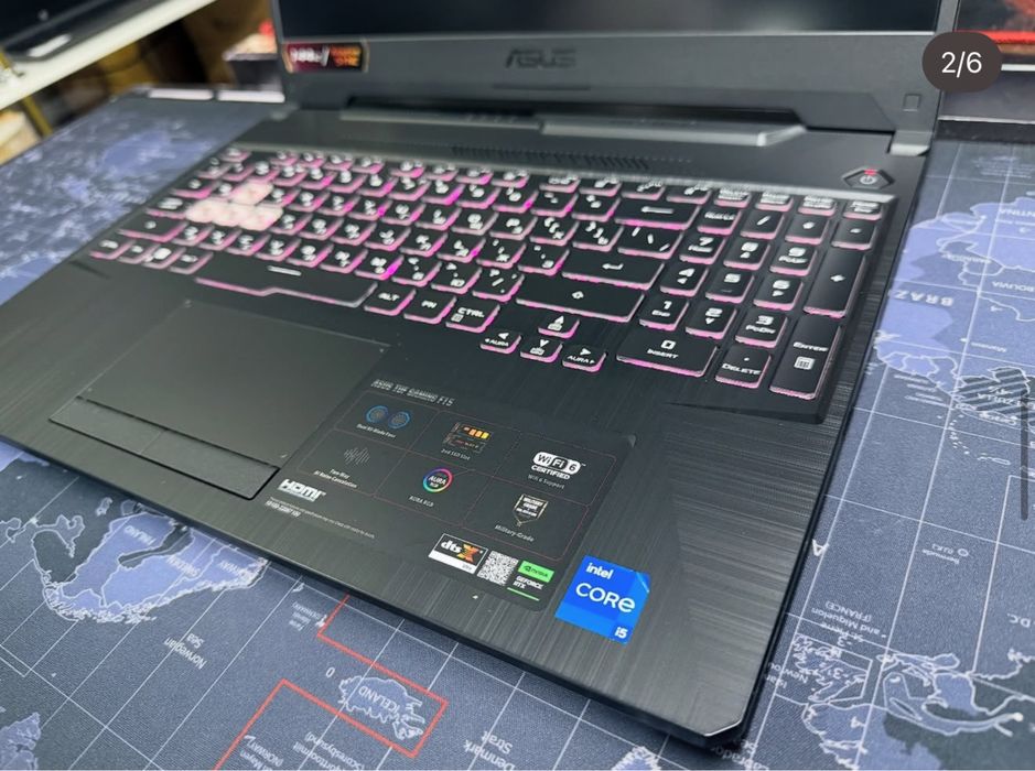Игровой Asus TUF Gaming F15 - Core i5-11400H/16Gb/512Gb/RTX2050