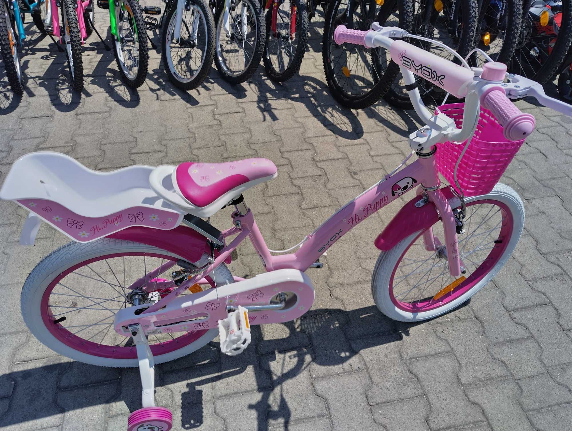 BYOX Велосипед 20" PUPPY pink