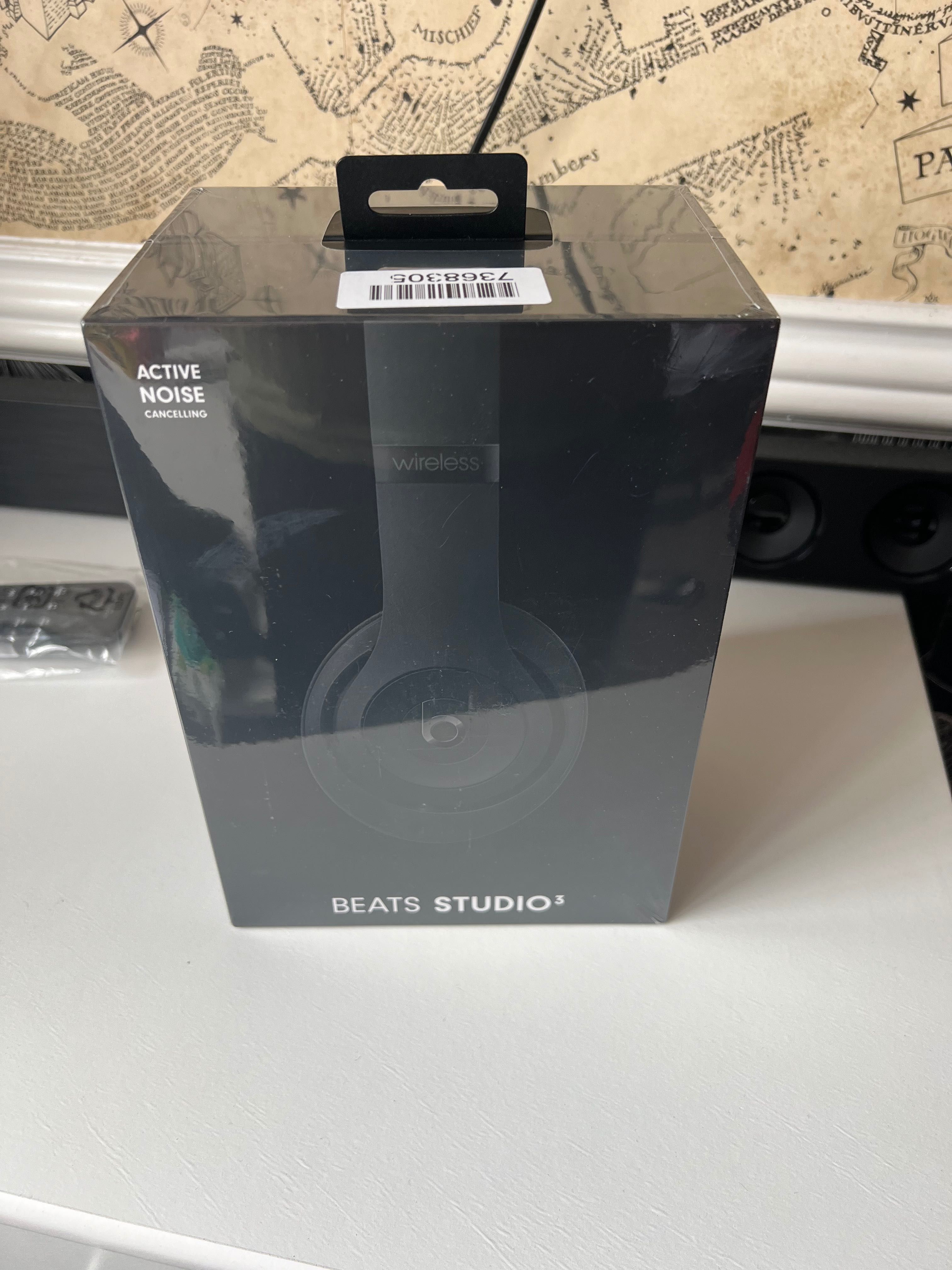 Beats Studio3 ANC Over-Ear Wireless Headphones - Black