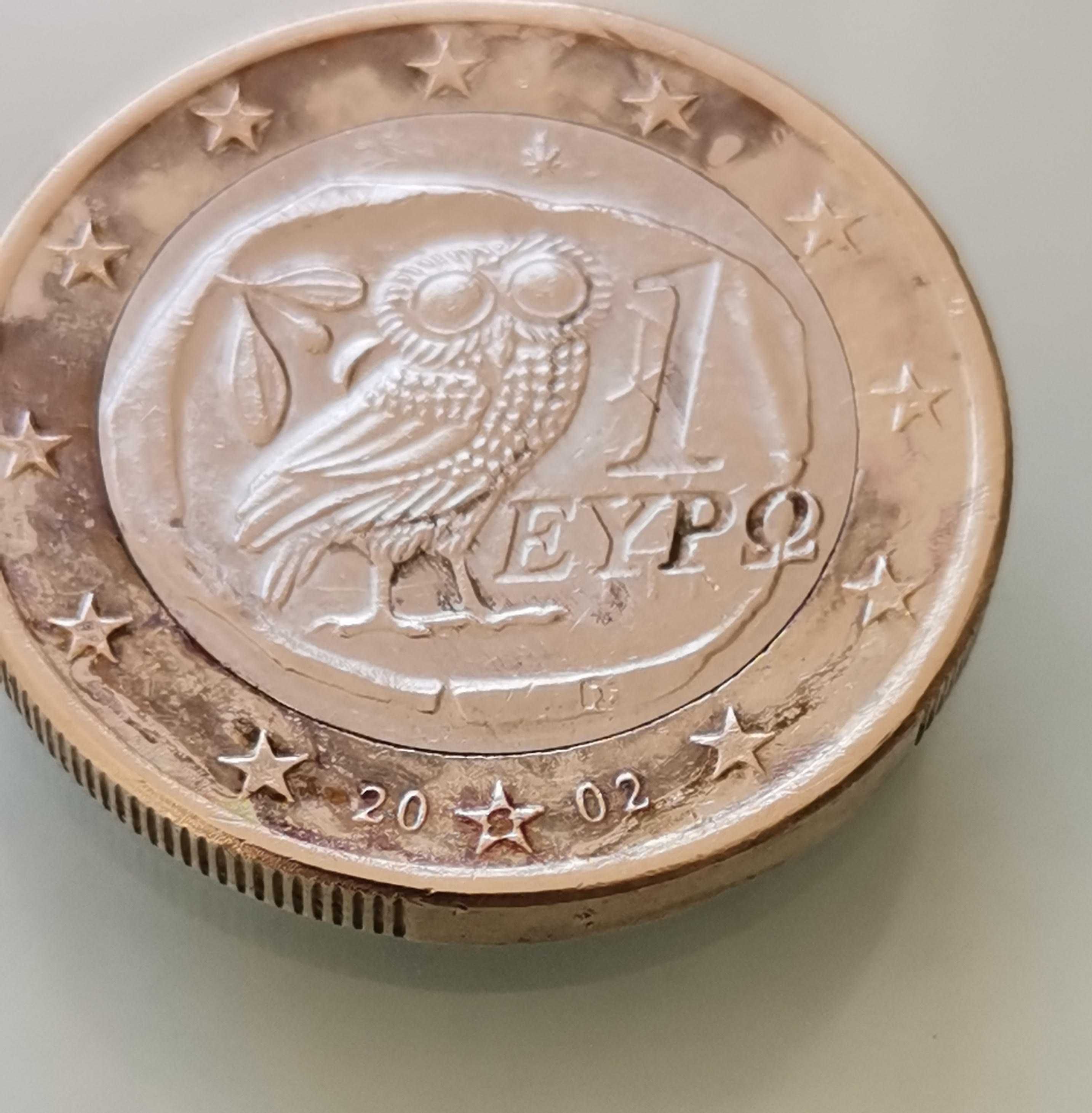 vand moneda 1 Euro Grecia, 2002, pentru colectionari, litera S