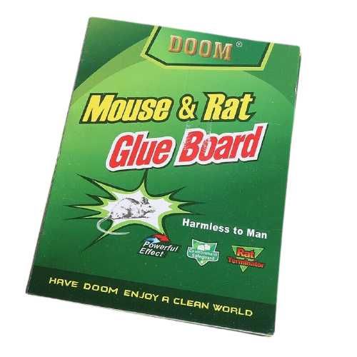 Set 10 x Capcane din carton cu adeziv pentru soareci, tip carte