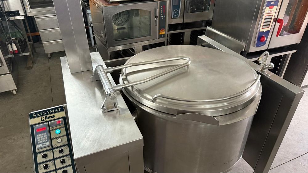 Marmita tigaie basculanta 160l mixare amestecare 30 300 gr