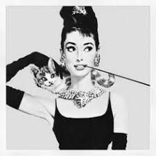 Poster Audrey Hepburn 97 x 97 cm