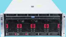 4 процесорен HP DL580 Gen8 сървър с 512GB/256GB RAM за виртуаизация
