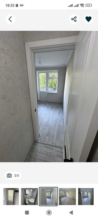 Срочно продается 2х комнатная квартира