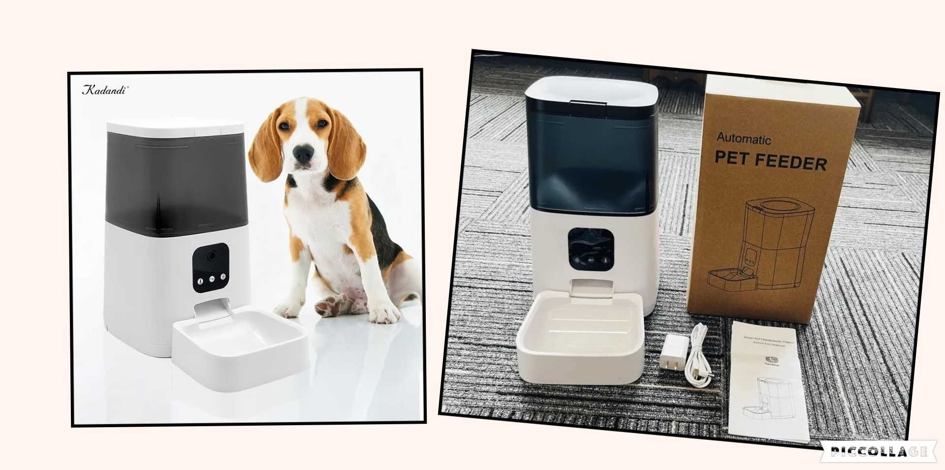 НОВ! WiFi Автоматична хранилка кучета и котки куче котка дозатор храна