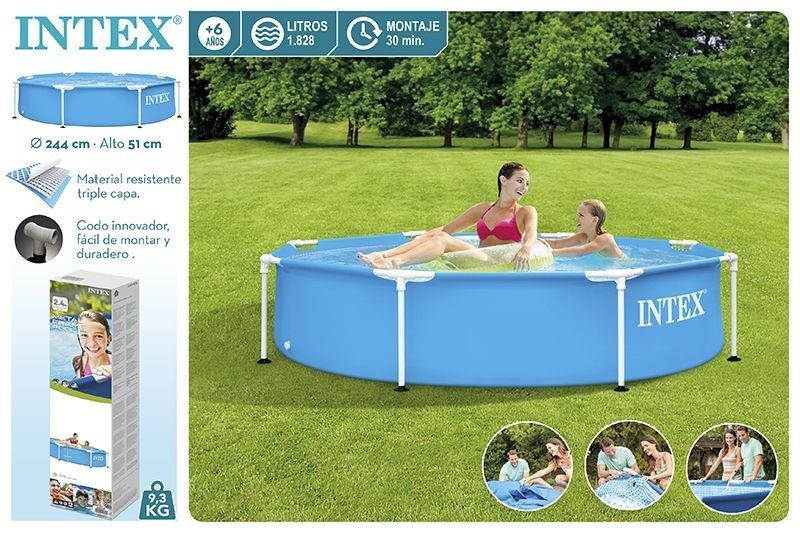 Intex 244x51см карказный бассейн 600 000сум