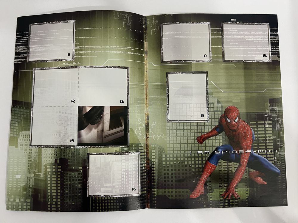 Album Spider-Man 3 Chipicao original – 2 abțibilduri, colecție Marvel