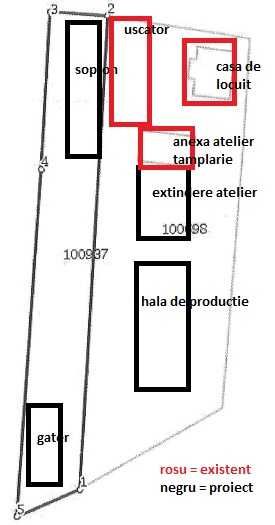 Vand/dau în chirie/asociere  platforme betonate si pietruite , jud. SM