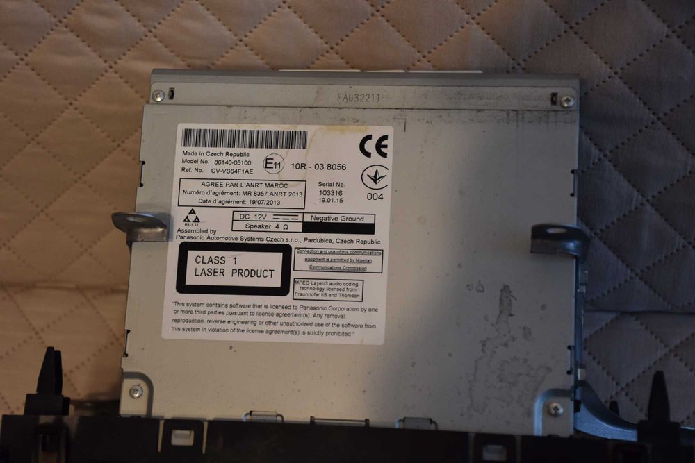 Navigatie Toyota Avensis T27 (2015)