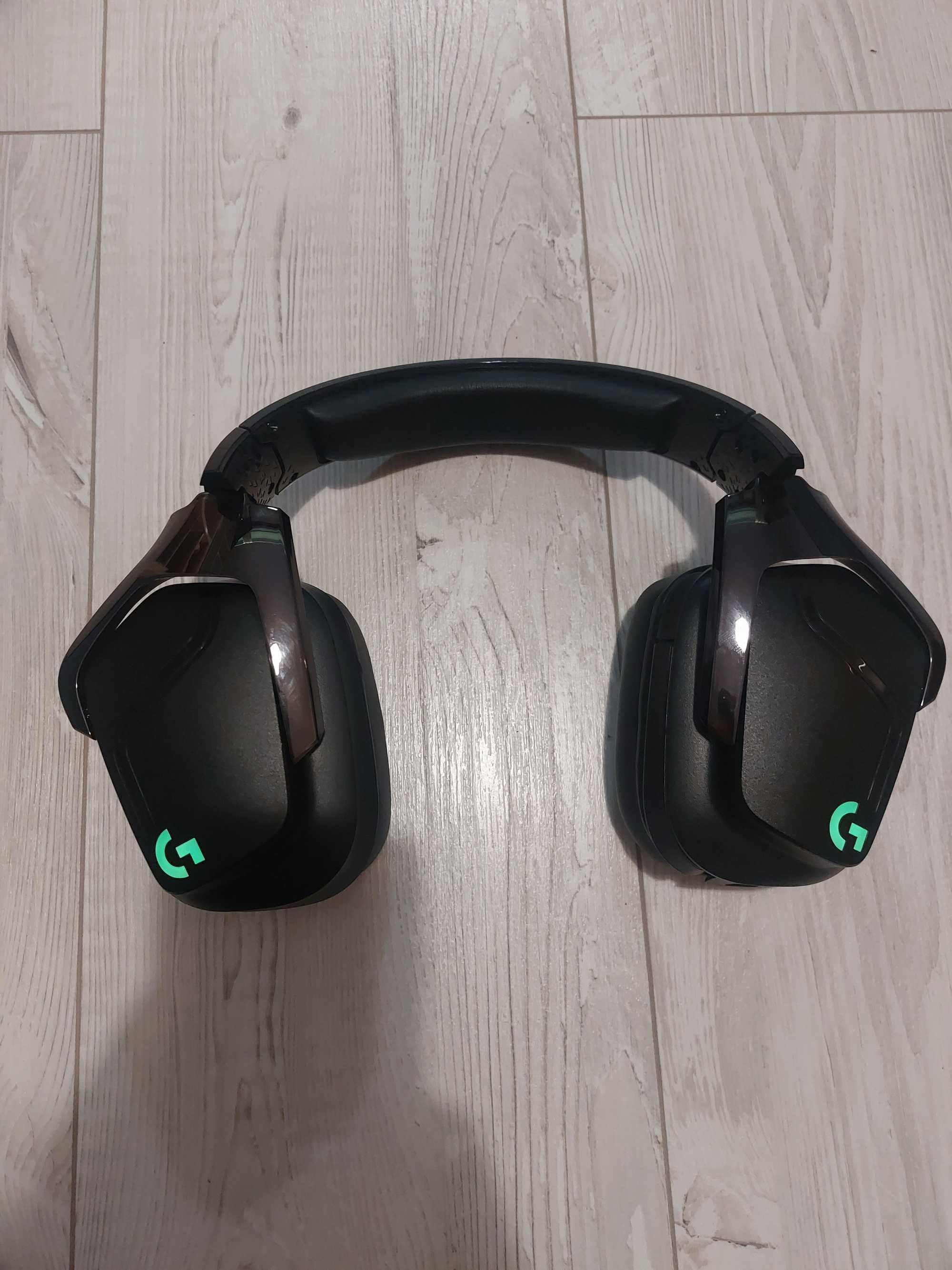 Геймърски Слушалки Logitech G935 Wireless с Гаранция (Пълен Комплект)