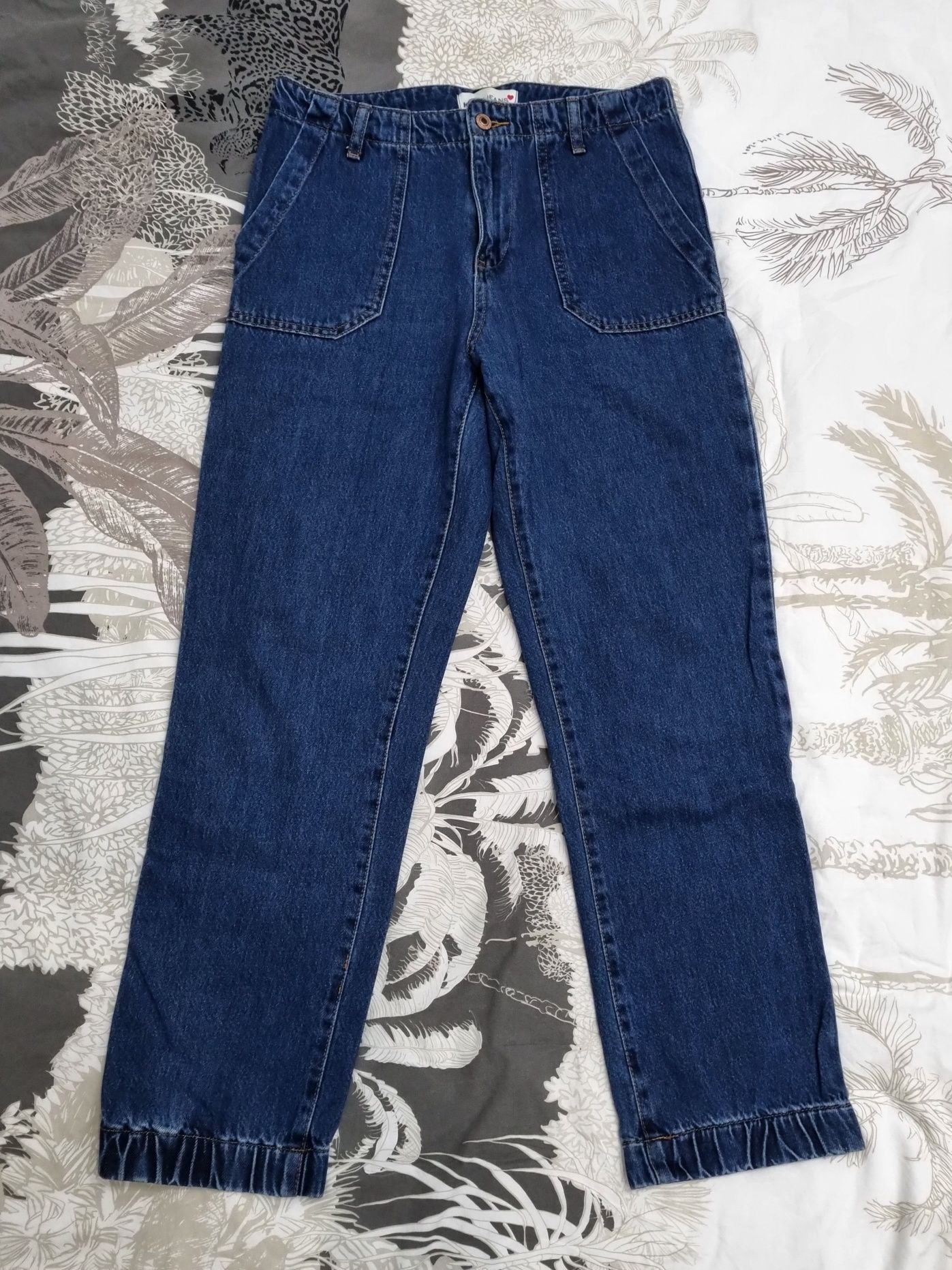 Blugi Kotton Jeans Jeansi Denim 36 S Jogger