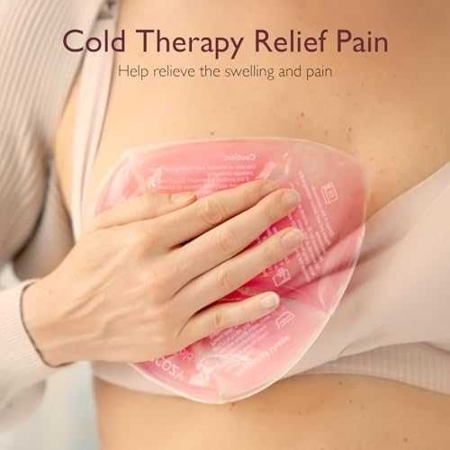 Нови Momcozy Топло-студени гел подложки за кърмачки облекчение комфорт