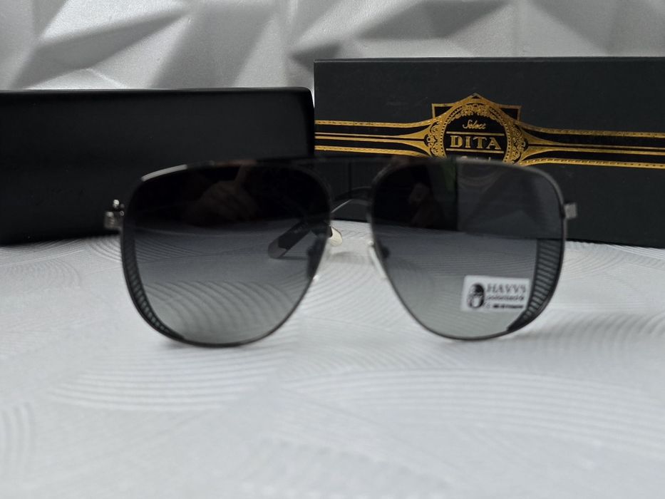 Мъжки слънчеви очила dita с капаци отстрани с поляризация