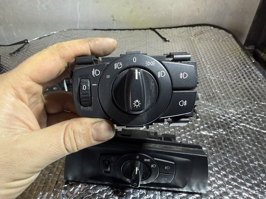 Ключ за включване на фаровете за BMW E81, E82, E87, E90, E91, E92 и Е9