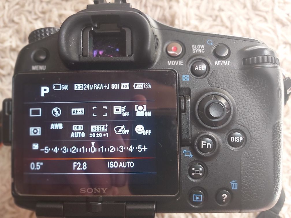Sony a77v .set complet