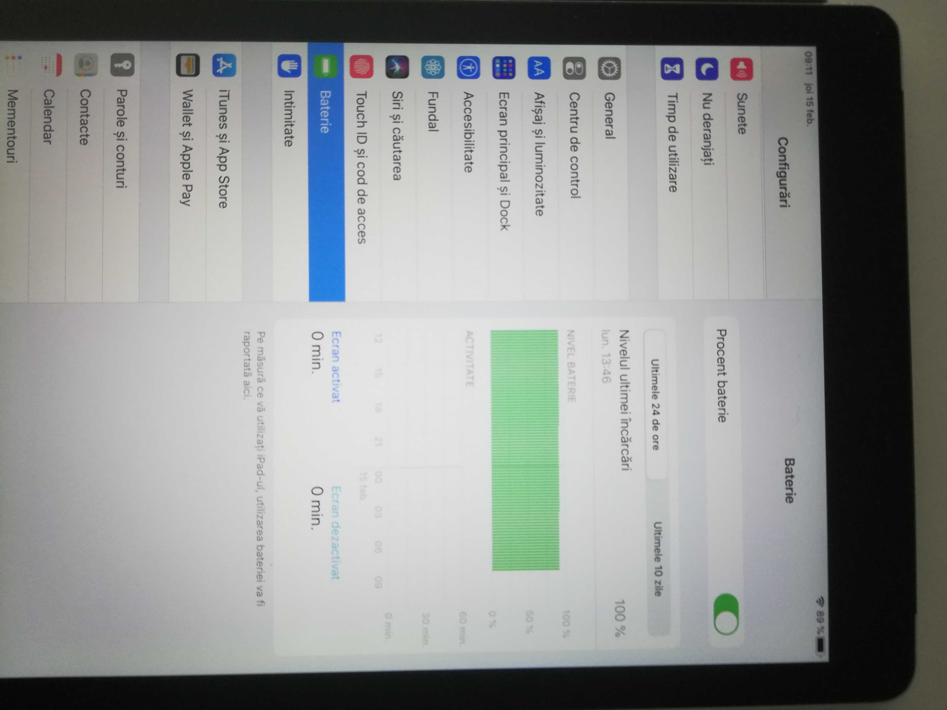 Tableta Apple iPad Air 2, 128GB, Wi-Fi, Space Grey cu SIM