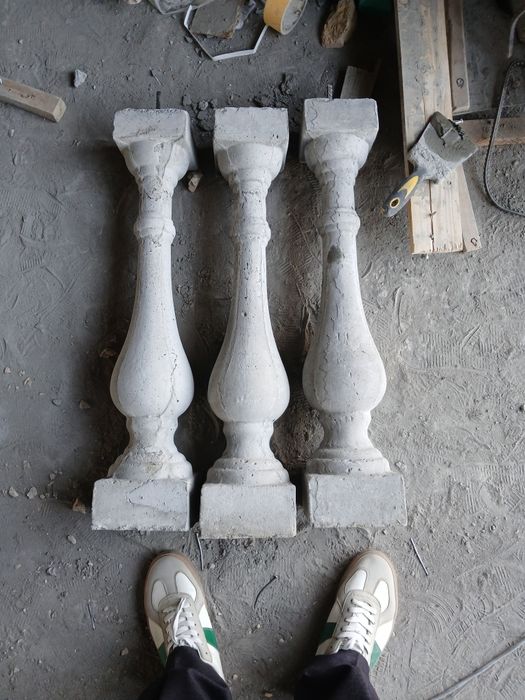 Балясина бетон перила ступенька balasina biton zina  tutgich