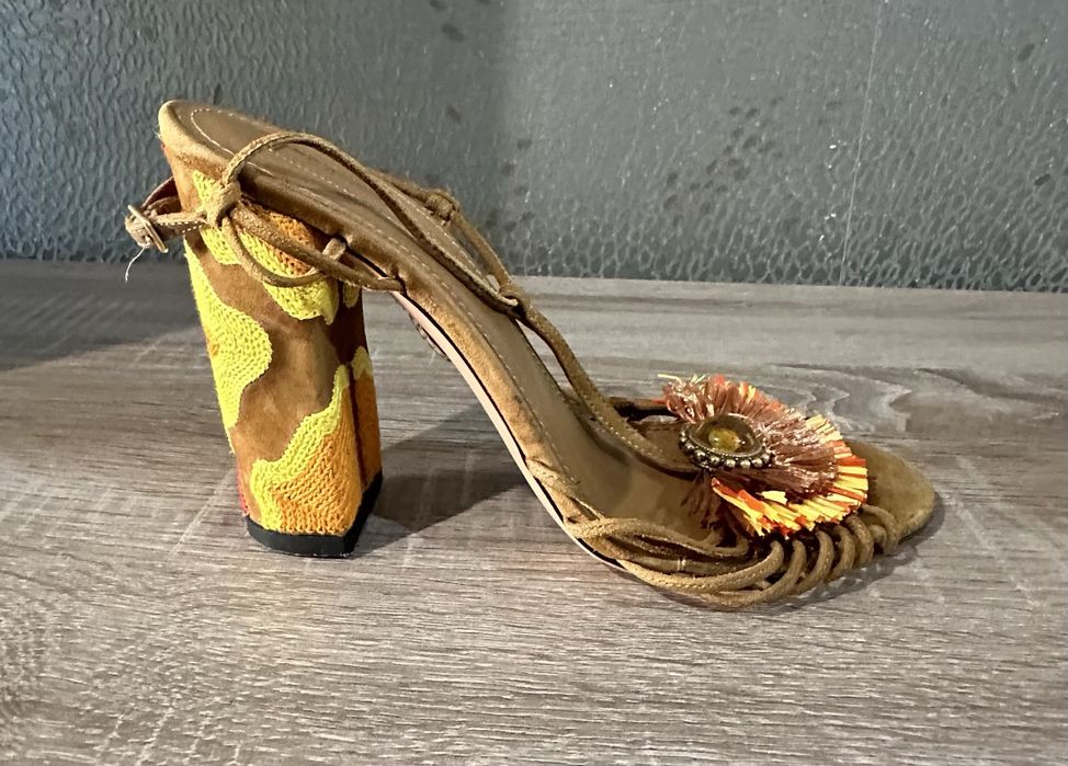 Sandale cu toc Aquazzuro