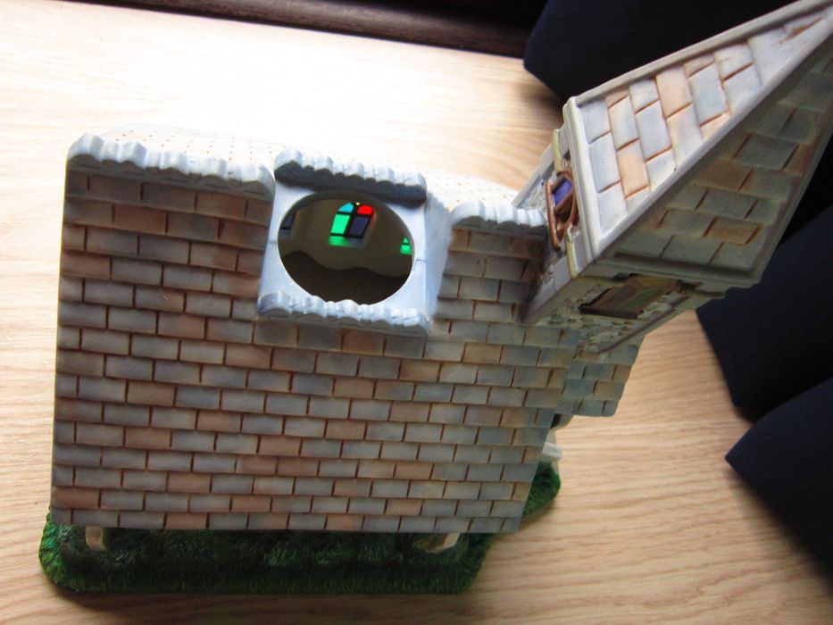 cadou rar Craciun Biserica Catedrala mare vitralii Germany'80