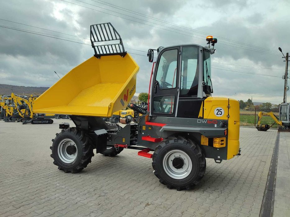 Dumper Wacker Neuson DW60-3 cu cabina incalzita model NOU