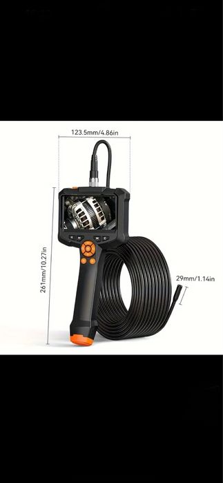 Camera endoscopica HD 5 metri, cablu rigid