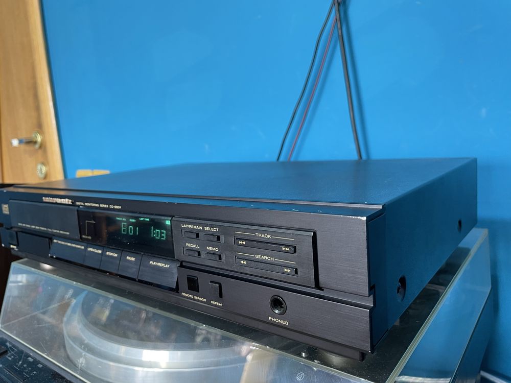(Schimb) Marantz CD-65 DX TDA-1541A CD Player Vintage Philips Sony