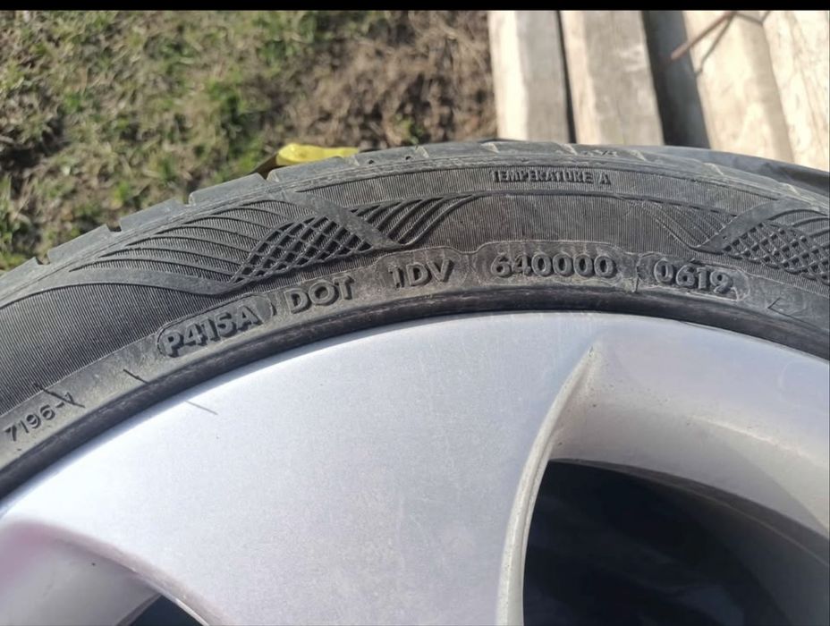 4 x Jante Volkswagen cu cauciucuri vara 215/40/r17