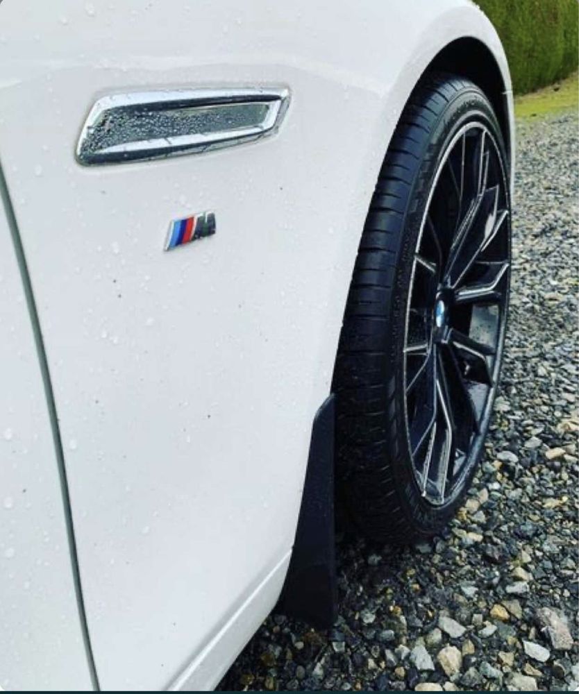 Embleme laterale M Accesorii auto BMW Emblema aripi Sticker Sigla Semn
