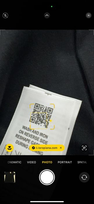 Loro Piana-Чисто нова дамска вълнена тениска Л размер