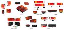 Комплект Стопове с крушки 12V или 24V За Ремарке Каравана Камион