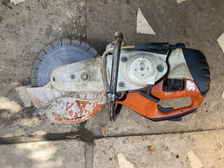 STIHL TS420 drujba santier cu disc pentru beton asfalt fier