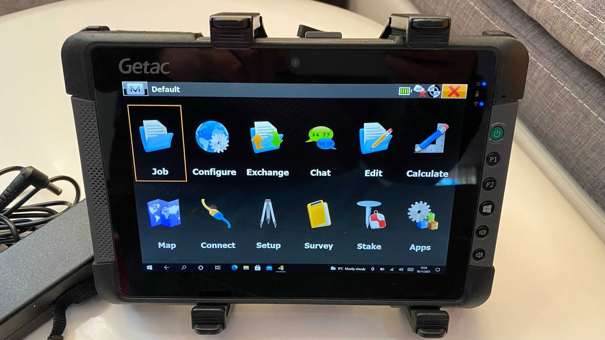 Tableta Rugged GETAC T800 GPS Controler SURVCE Magnet Field