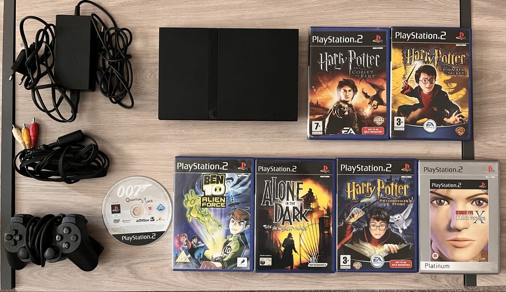 PS2 + 7 игри