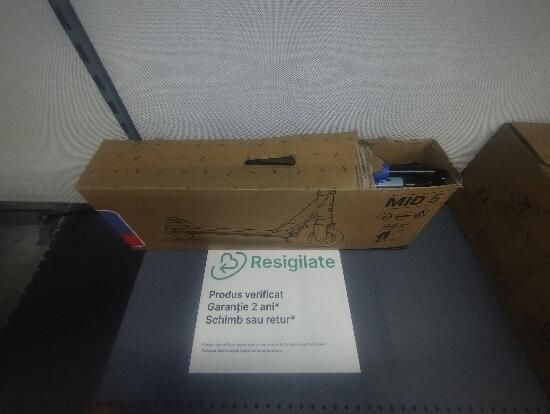 Trotinetă cu Suspensie şi Frână pe Ghidon - produs resigilat Decathlon