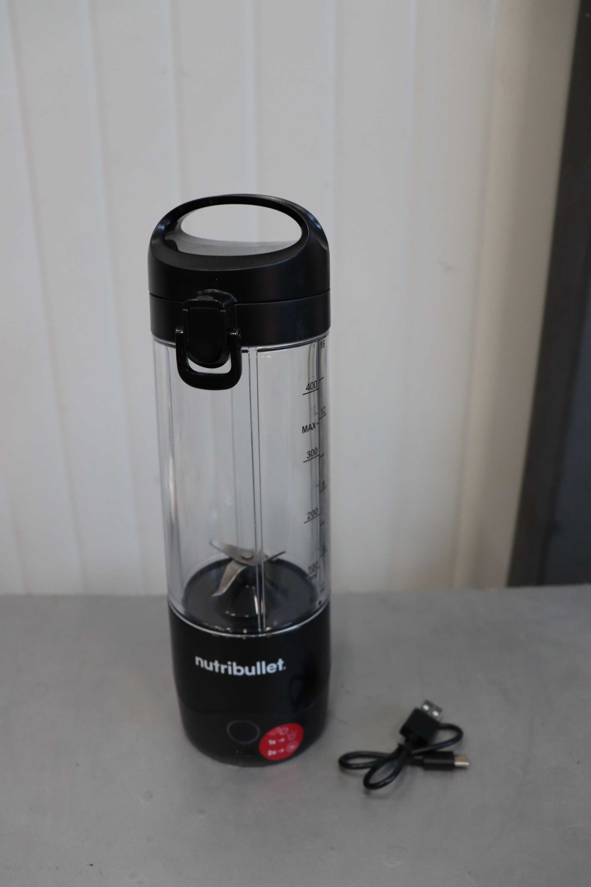 Преносим блендер nutribullet- Мощен екстрактор,475мл,USB-C,15+ цикъла