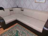 Продам угловой диван + раскладное кресло