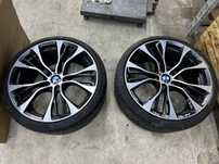 Janta aliaj BMW X3 F25 X4 F26 an 2016 cod 6861375 cu cauciuc 275/30R21 si senzor presiune