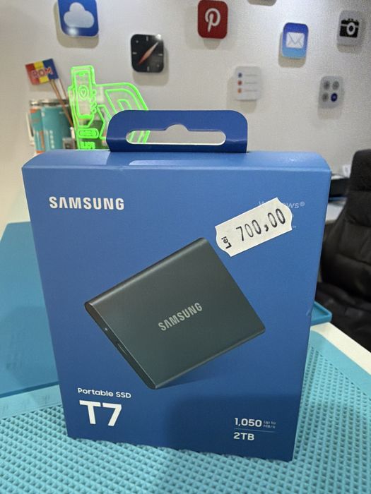 Ssd Samsung T7 Portable 2Tb Sigilat