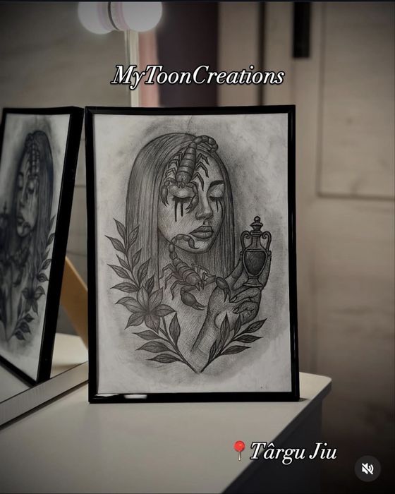 Tablouri personalizate după poză – portrete în creion | cadoul perfect