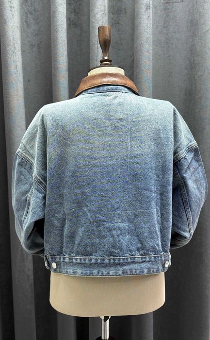 Geaca dama din blug prada