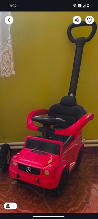 Mașinuță de împins mercede