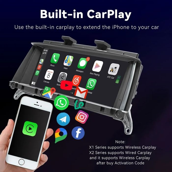 Navigatie Bmw   X3,X4,F25,F26, 8Gb Ram Android 13.