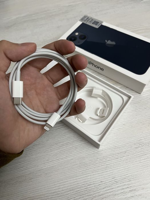 Кабель USB-C to USB-A Lightning оригинал + коробка Apple iPhone 13