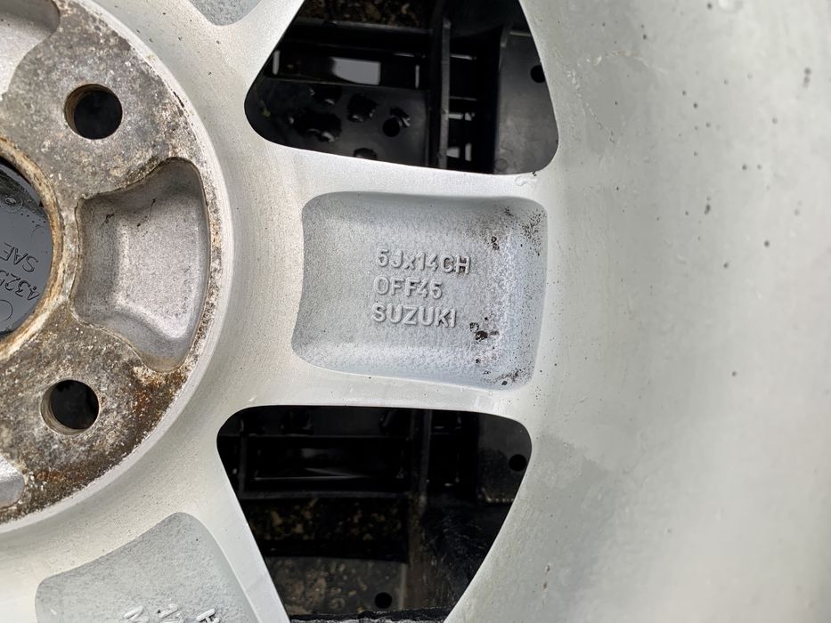 4бр.Алуминиеви джанти 14" 4x100-Suzuki,Toyota,Kia,Hyundai,Subaru,Mazda