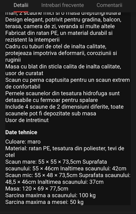 Set de gradina 4în 1